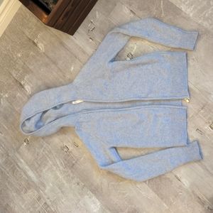 Aritzia cashmere zip up hoodie XS